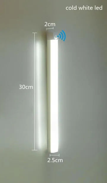 Luz LED de Gabinete con Sensor de Movimiento – Tema Fantasía, Recargable USB