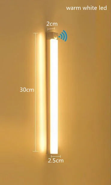 Luz LED de Gabinete con Sensor de Movimiento – Tema Fantasía, Recargable USB