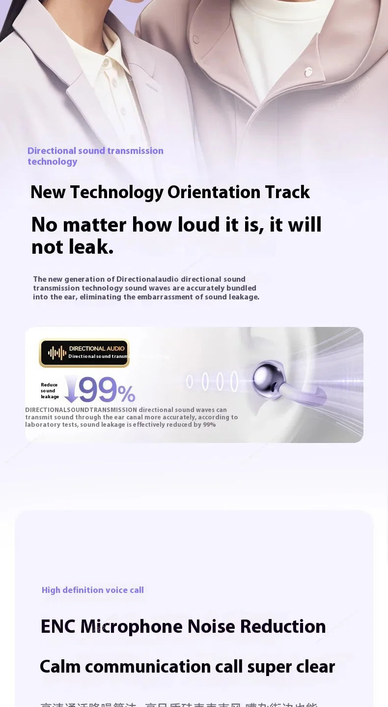 Xiaomi Wireless Bluetooth Q71 Clip-on Earphones High Sound Quality Earbuds Led Display Headphones Music Sports Headset