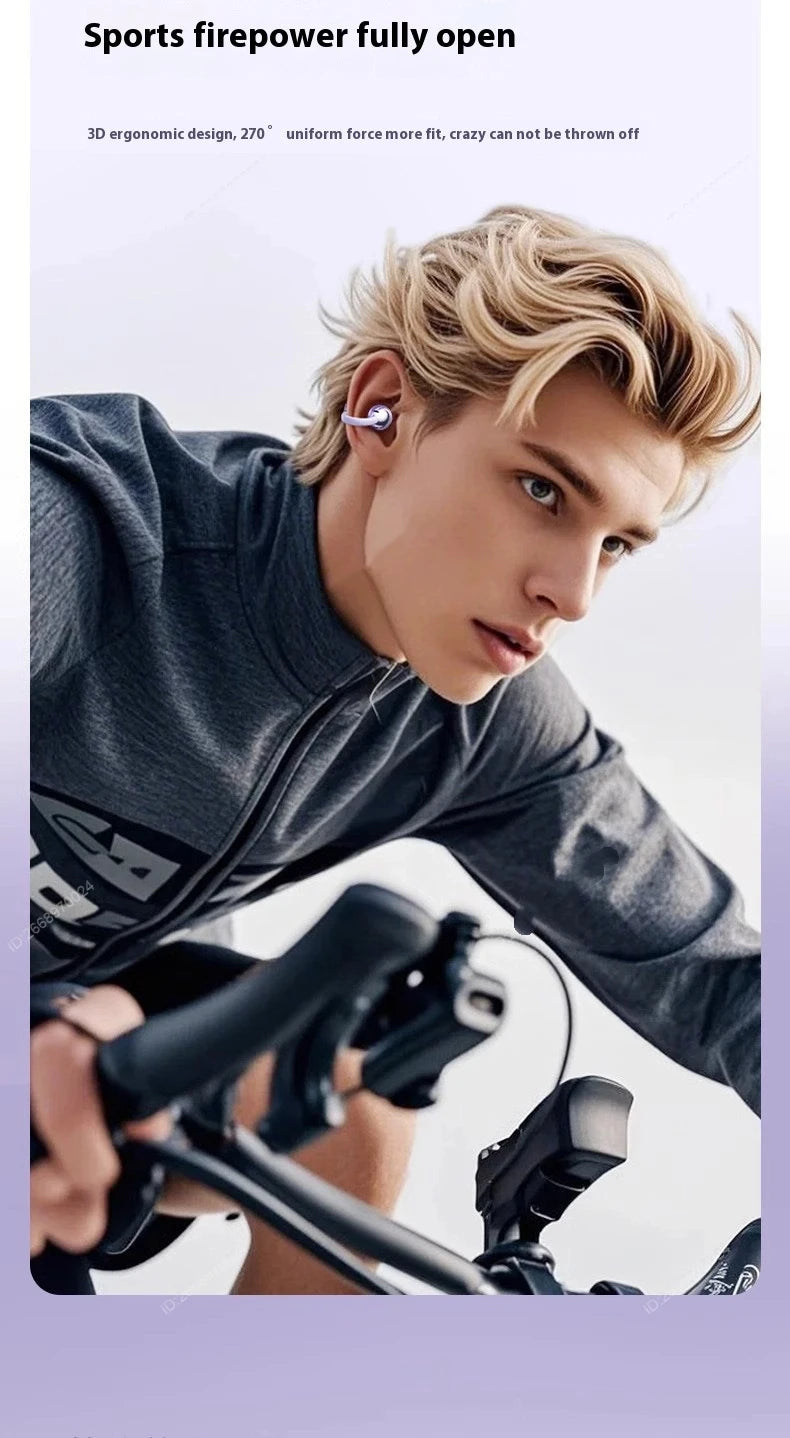 Xiaomi Wireless Bluetooth Q71 Clip-on Earphones High Sound Quality Earbuds Led Display Headphones Music Sports Headset