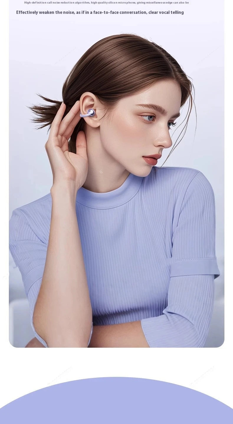Xiaomi Wireless Bluetooth Q71 Clip-on Earphones High Sound Quality Earbuds Led Display Headphones Music Sports Headset
