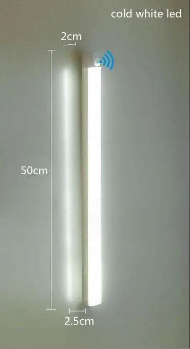 Luz LED de Gabinete con Sensor de Movimiento – Tema Fantasía, Recargable USB