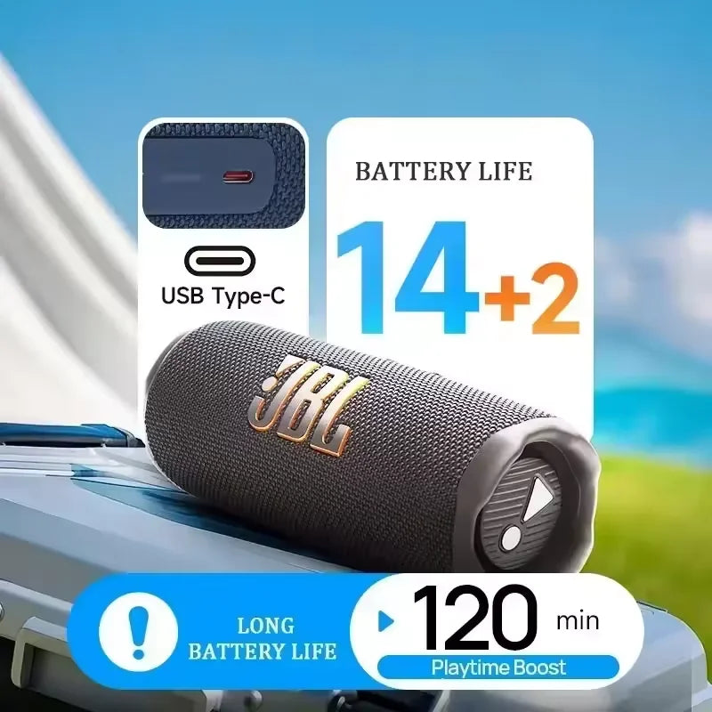 JBL Flip 7 Mini Bluetooth Speaker | Waterproof IP68 | Powerful Bass