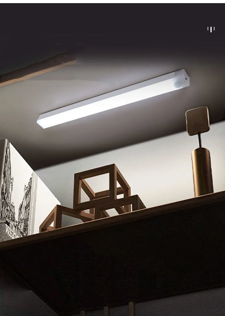 Luz LED de Gabinete con Sensor de Movimiento – Tema Fantasía, Recargable USB